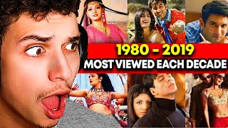 20 Most Viewed Hindi Songs of Each Decade 19802020s [upl. by Xena132]