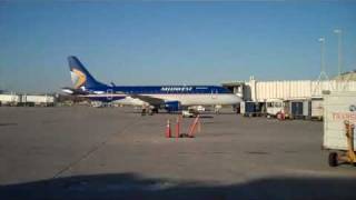 Midwest Airlines E170 Pulling into Gate at Milwaukee [upl. by Aicen562]