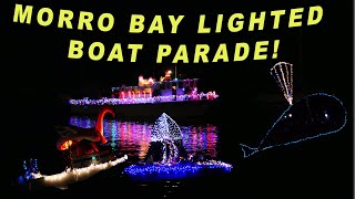 Morro Bay Lighted Boat Parade 2019 [upl. by Idnerb]