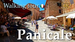 Panicale Umbria Italy【Walking Tour】History in Subtitles  4K [upl. by Urion]