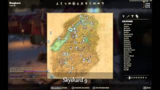 ESO Bangkorai Skyshard Locations [upl. by Einnil]