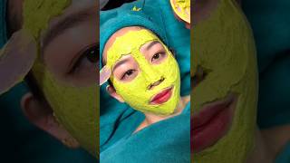 Face Pack ASMR 😱 asmr asmrvideo asmrsounds massage shorts shortvideo ytshorts [upl. by Shornick]