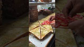 Super Heavy Loaded Cheese Sandwich In Just Rs120 Only At Shivam Sandwich Surat  shorts [upl. by Eudosia394]