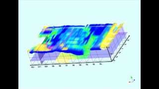 badania geofizyczne  metoda elektrooporowa tomografia elektrooporowa  model podłoża gruntowego 3D [upl. by Novyart]