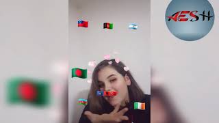 Tik Tok Nationality Challenge  Albanian Girls [upl. by Ttocs]