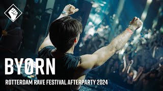 Rotterdam Rave Festival Afterparty 2024  BYØRN [upl. by Sucy]