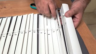 People are cutting up their ugly window blinds for a brilliant new idea [upl. by Dnalon]