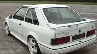 Ford Escort RS Turbo E16 RST 1612 mph ERST Launch [upl. by Suedama]