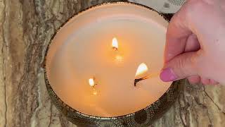 Voluspa 3 Wick Tin Candle Baltic Amber by Voluspa for Unisex Review [upl. by Iru]