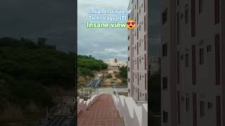 Insane view of IIT building on challenging topography iitian hostellife campus iitjee iitcampus [upl. by Lilia]