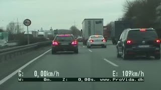 ProViDaEinsatz gegen Raser und Drängler auf der Autobahn [upl. by Tedd167]