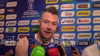 Mondiali pallavolo Zaytsev quotGiocare al Foro Italico è una figataquot [upl. by Arathorn]