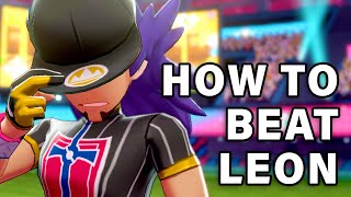 How to BEAT CHAMPION LEON in Battle ► Pokemon Sword amp Shield [upl. by Aidnahs]