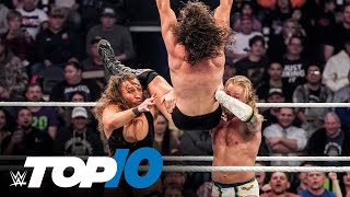 Top 10 Friday Night SmackDown moments WWE Top 10 Feb 23 2024 [upl. by Llerot238]