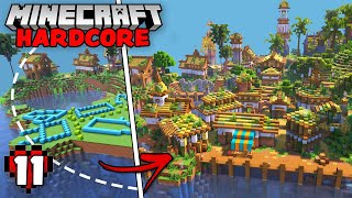 How To Build a Village in Hardcore Minecraft 120  Ep 11 [upl. by Weisman]