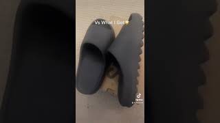 Yeezy Onyx Slides Dhgate Reps Review On My Channel [upl. by Ycniuqed]