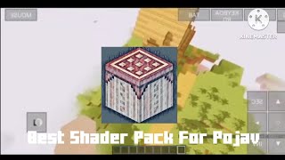 Best Shader Pack For Pojav Launcher  121 [upl. by Dode]