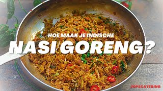 Hoe maak je Nasi Goreng Indische keuken [upl. by Norha]