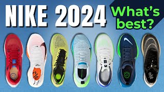 REVIEW OF EVERY NIKE RUNNING SHOE of 2024  PegasusVaporflyVomeroAlphaflyInvincible Comparison [upl. by Suivart333]