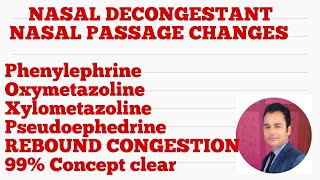 NASAL DECONGESTANT [upl. by Salkin]