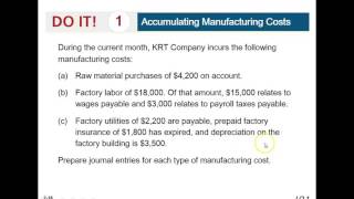 Managerial Accounting Chapter 2 Lecture [upl. by Gnod]