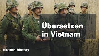 Kommando Sprachbarriere durchbrechen  NEUE STAFFEL Sketch History 2018  ZDF [upl. by Oiuqise]