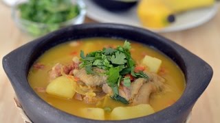 COLOMBIAN MONDONGO  How to Make Beef Tripe Stew  SyS [upl. by Adiarf]