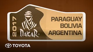 TOYOTA Dakar Rally 2017 Digest [upl. by Enileqcaj]