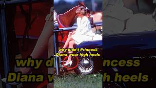 why didnt Princess Diana wear high heelsshortvideo history [upl. by Margarida]