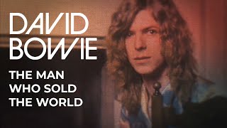 David Bowie  The Man Who Sold The World 2020 Mix Official Lyric Video [upl. by Alemrac96]