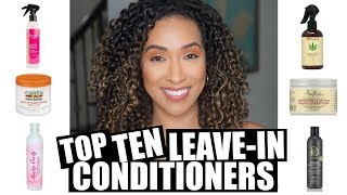 BEST LEAVE IN CONDITIONER FOR CURLY HAIR [upl. by Nella722]