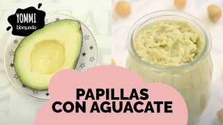 Papillas con AGUACATE para bebés de 7 meses [upl. by Bucella]