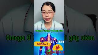 Tiêu thụ omega 69 gây viêm nhiễm toàn cơ thể vikicare omega3 [upl. by Herrod434]