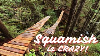 The Squamish Riding Tour was INSANE [upl. by Ardnuahs]