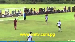 2013 OFC Under 17  PNG Under Goes Down to Vanuatu [upl. by Malinda489]