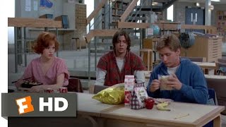 The Breakfast Club 68 Movie CLIP  Lunchtime 1985 HD [upl. by Ientruoc]