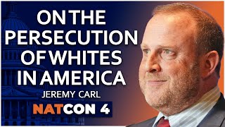 Jeremy Carl  On the Persecution of Whites in America  NatCon 4 [upl. by Barboza56]