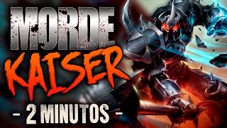 MORDEKAISER EN 2 MINUTOS  Parodia League of Legends [upl. by Galer]