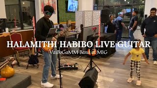 Halamithi Habibo LIVE Guitar Cover  Anirudh Ravichander  Thalapathy Vijay  Pooja Hegde  Beast [upl. by Ronda397]