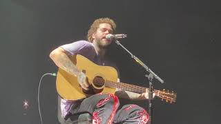 Post Malone performs Stay at Bankers Life Fieldhouse in Indianapolis Indiana 2920 [upl. by Klehm]