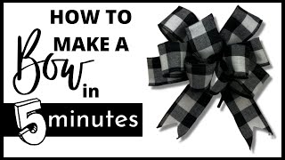 How To Make a Simple Bow [upl. by Laubin607]