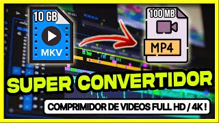 🔥 El Mejor CONVERTIDOR y COMPRIMIDOR de VÍDEOS 4K GRATIS para PC BAJOS RECURSOS  VideoProc 💻 [upl. by White]