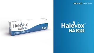 Halevox™ HA one  hyaluronic acid gel for an intraarticular injection [upl. by Meeharb]