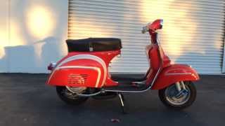 1965 Vespa SS200 Hurricane [upl. by Buckler]