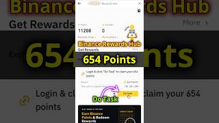 Received 654 Binance Points  Login and Click Do Task to Claim Reward on Binance [upl. by Sigsmond226]