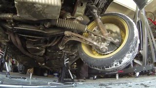 E30 Oil Pan Gasket Replacement Part 1 [upl. by Nolrev373]