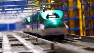 プラレール新幹線10 【車輌基地】 Plarail Shinkansen Trains 10 [upl. by Ennaisoj]