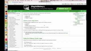 Webinar JFrog Artifactory 4 Webinar  The Only Universal Artifact Repo Manager [upl. by Yks573]