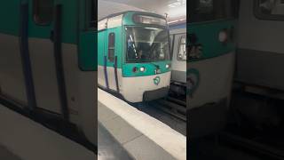 おかんから送られてきたシリーズ！フランス・パリ地下鉄車両！ [upl. by Namara]