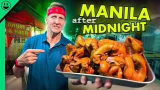 Manila After Midnight Filipino Street Food After Dark [upl. by Tipton]